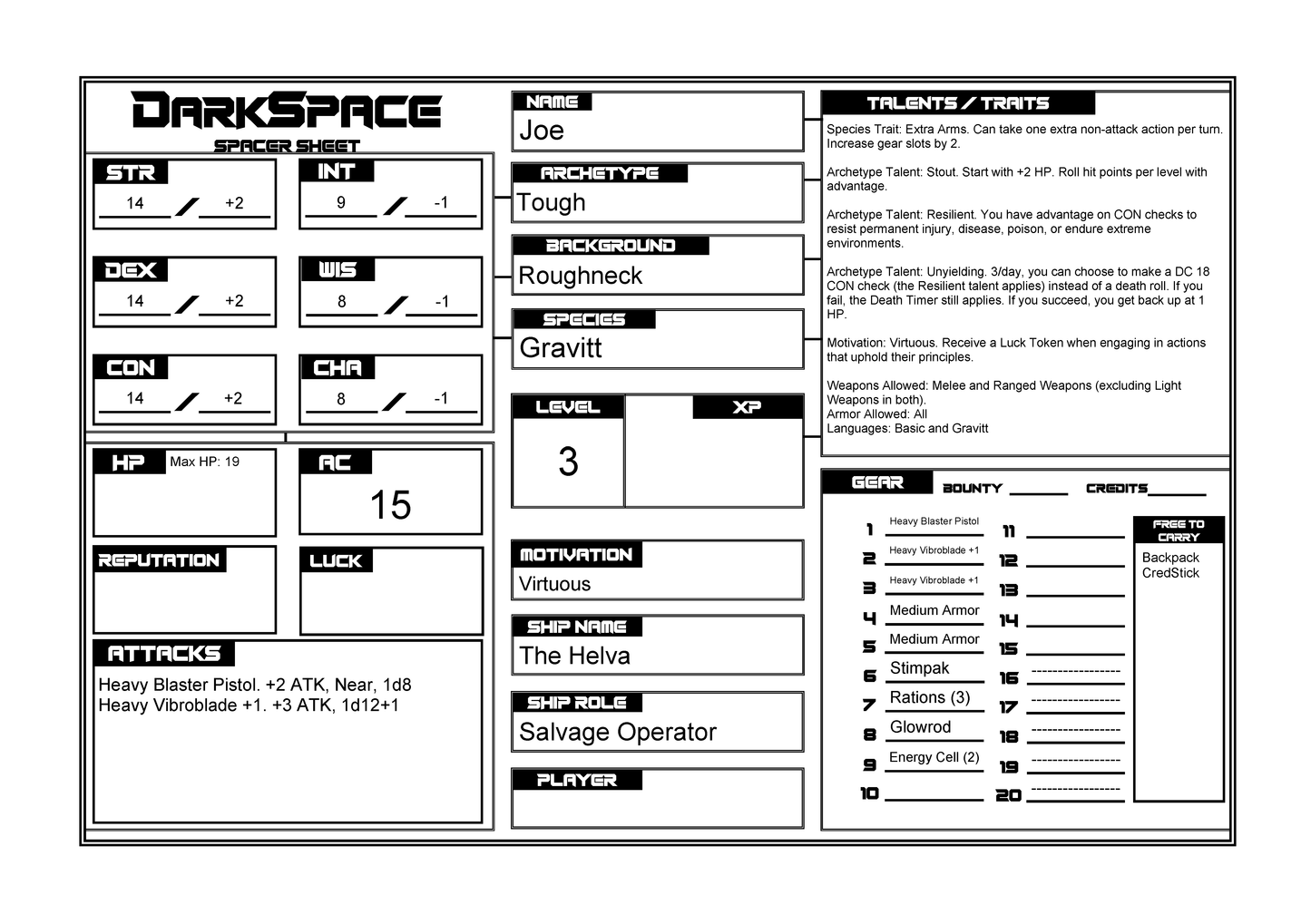 Void Echoes #2 - The Secrets of Lunar X-12 + Spacer Cards (Digital PDF)