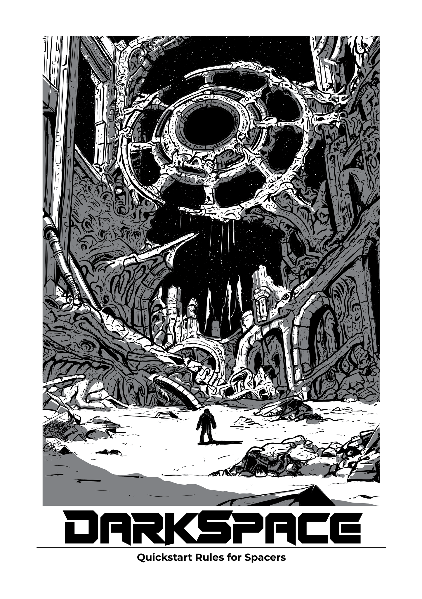 DarkSpace RPG Quickstart Rules for Spacers  (Digital PDF)