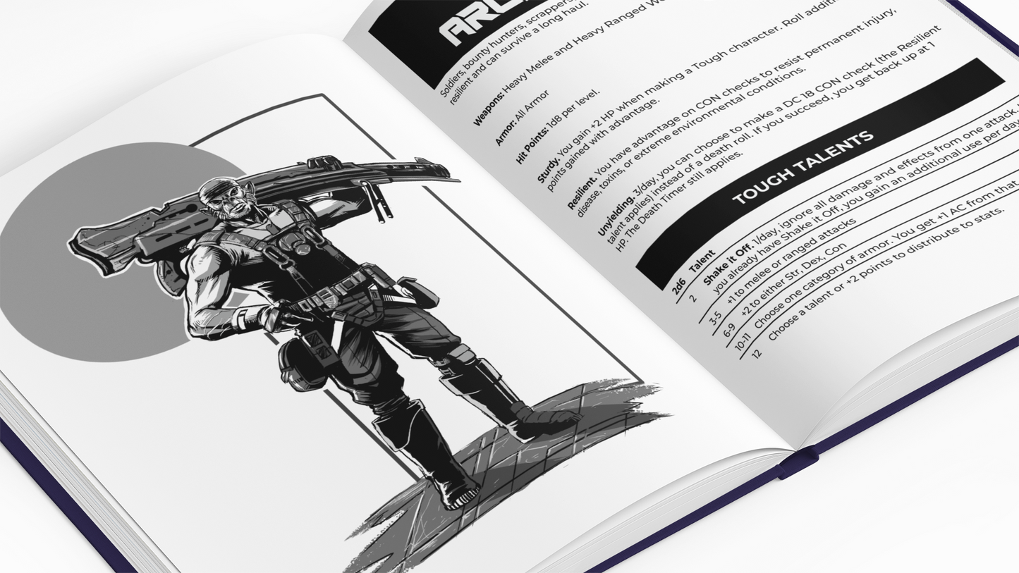 DarkSpace Rulebook (Hardback + Digital PDF)